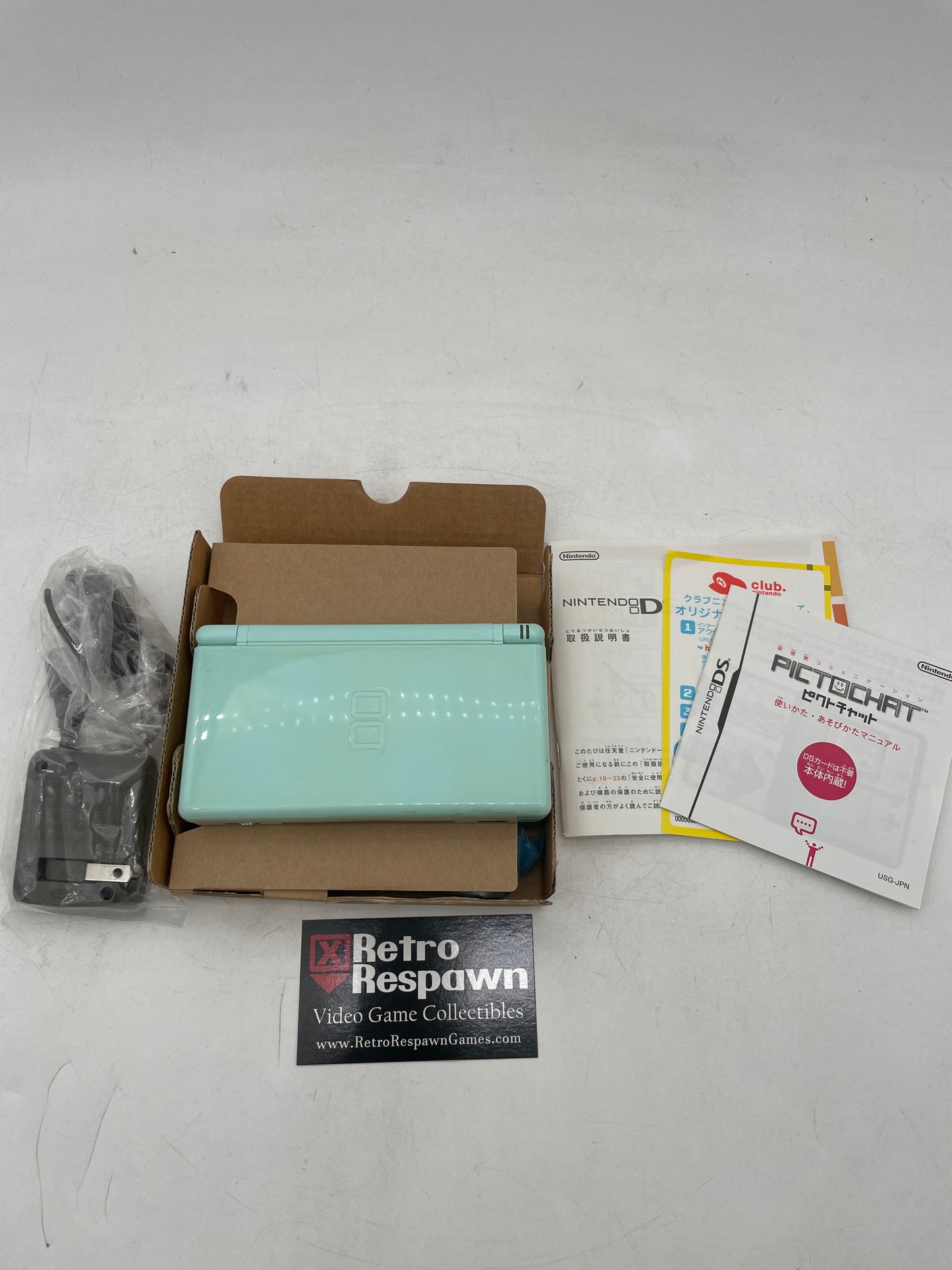 DS Lite [Ice Blue] - JP Nintendo DS (Complete)