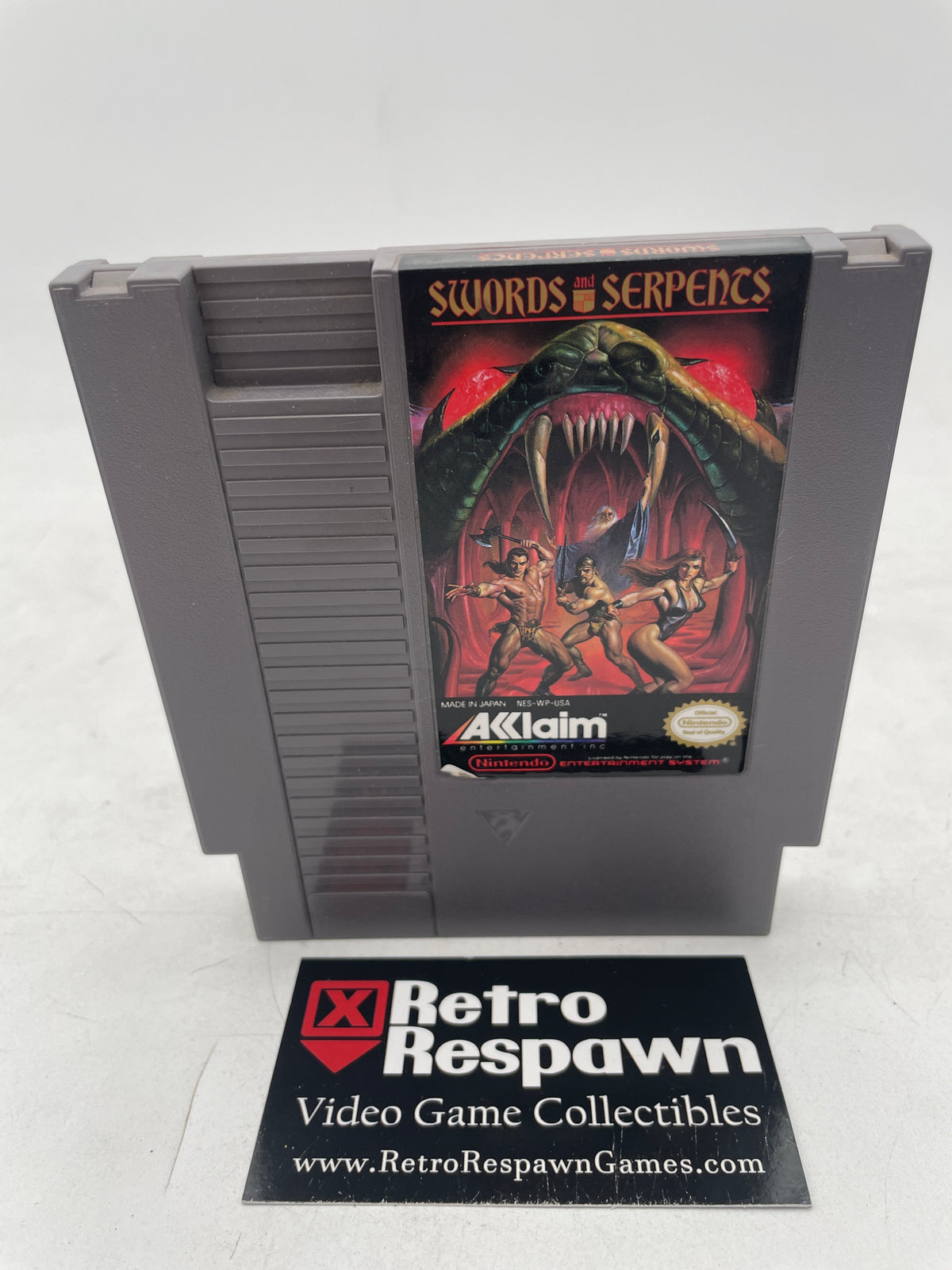 Swords and Serpents - NES (Game Only)