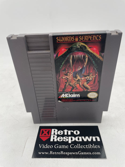 Swords and Serpents - NES (Game Only)