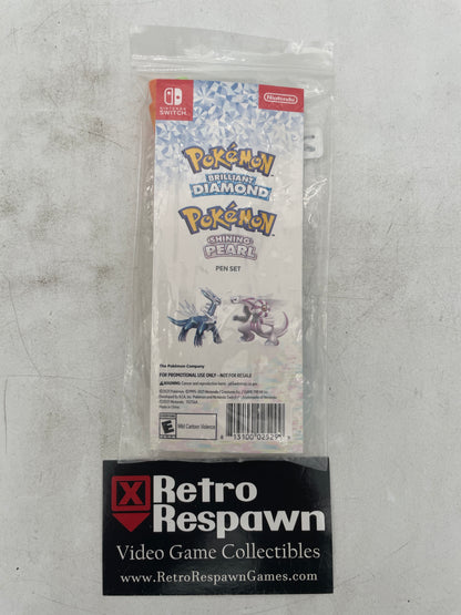 Pokémon Brilliant Diamond/ Shinning Pearl Pen Set - (Sealed)