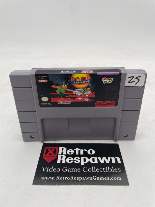 Daffy Duck Marvin Missions - Super Nintendo (Game Only)