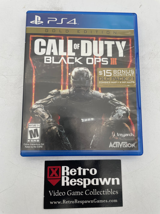 Call of Duty Black Ops III [Gold Edition] - Playstation 4 (Complete)