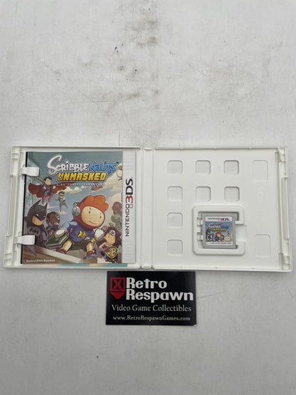 Scribblenauts Unmasked: A DC Comics Adventure - Nintendo 3DS (Complete)