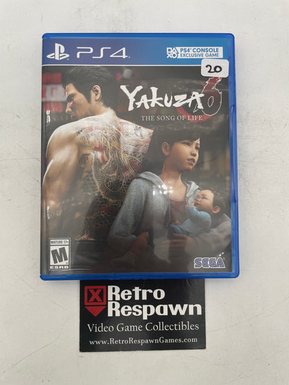 Yakuza 6: The Song of Life - Playstation 4 (Complete)