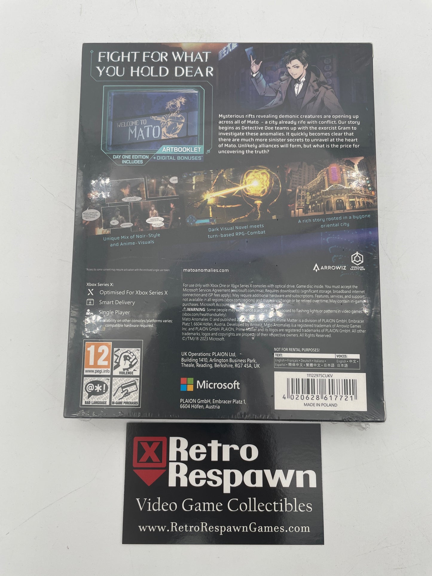 Mato Anomalies [Day One Edition] - PAL Xbox Series X (Sealed)