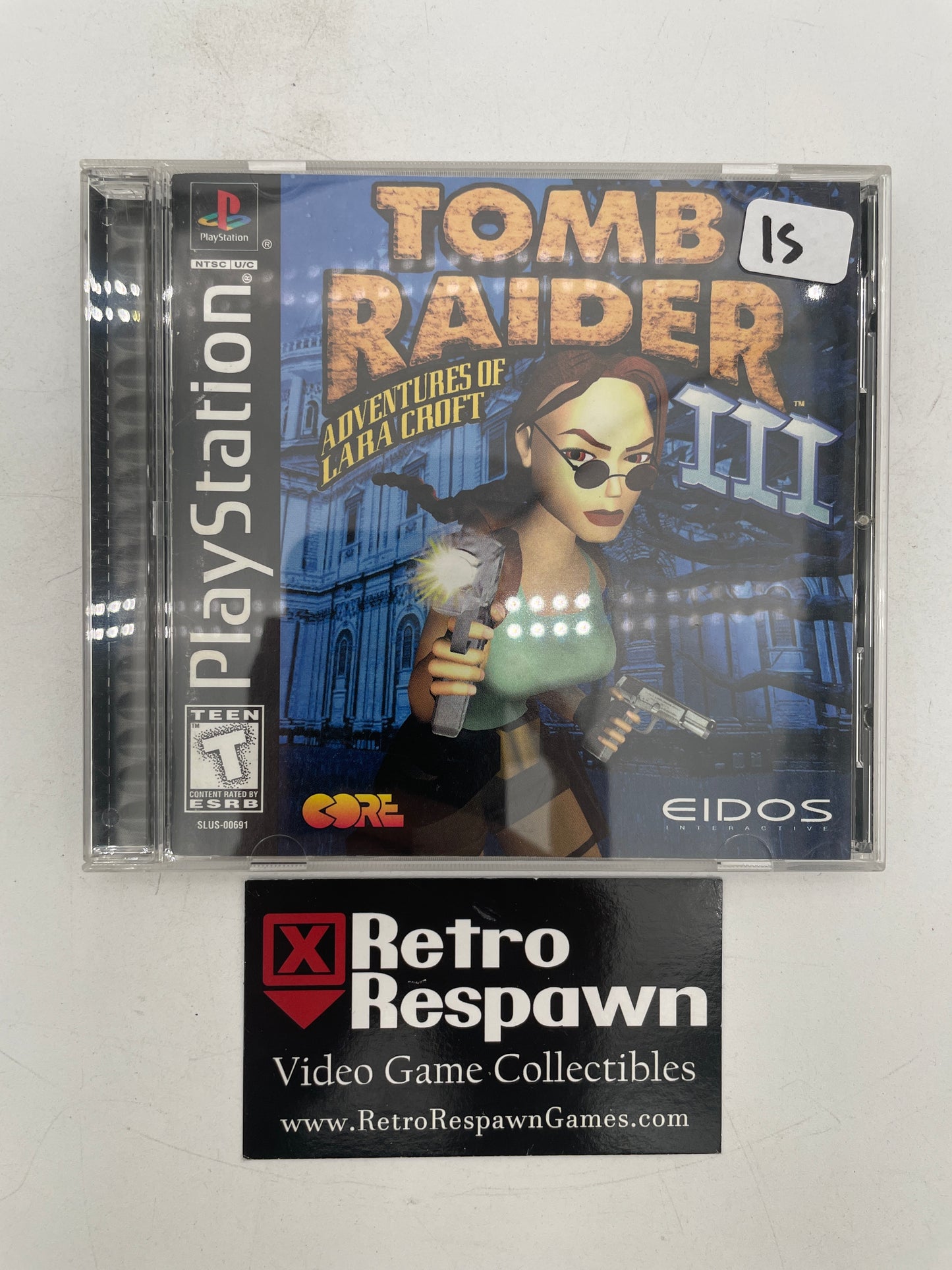 Tomb Raider III - Playstation (Complete)
