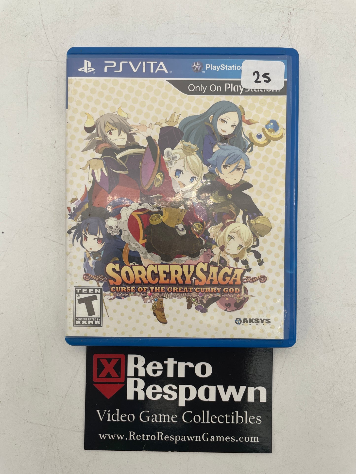Sorcery Saga: The Curse of the Great Curry God - Playstation Vita (Complete)