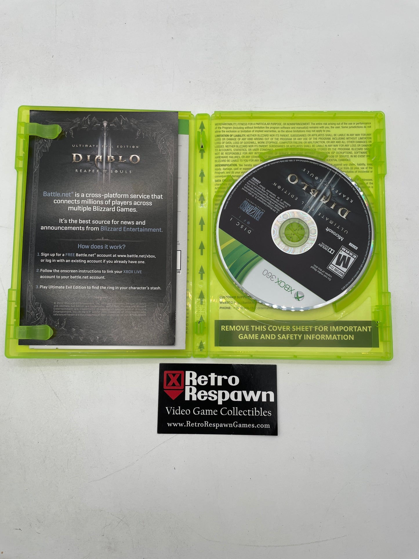 Diablo III: Reaper of Souls [Ultimate Evil Edition] - Xbox 360 (Complete)
