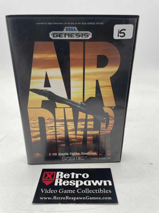Air Diver - Sega Genesis (Complete)