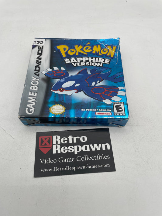 Mid Pokemon Sapphire - GameBoy Advance (Complete/See Pictures)