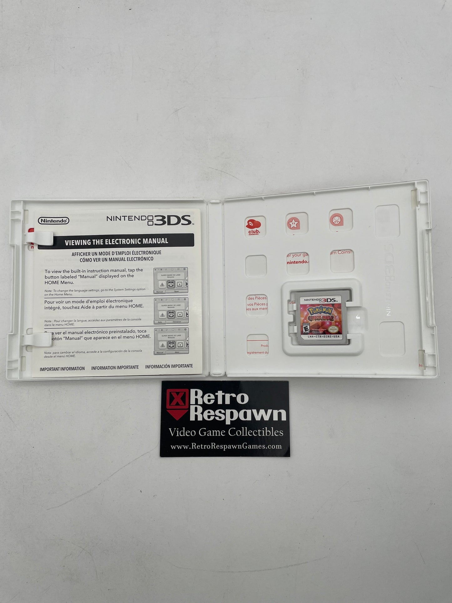 Pokemon Omega Ruby - Nintendo 3DS (Complete)