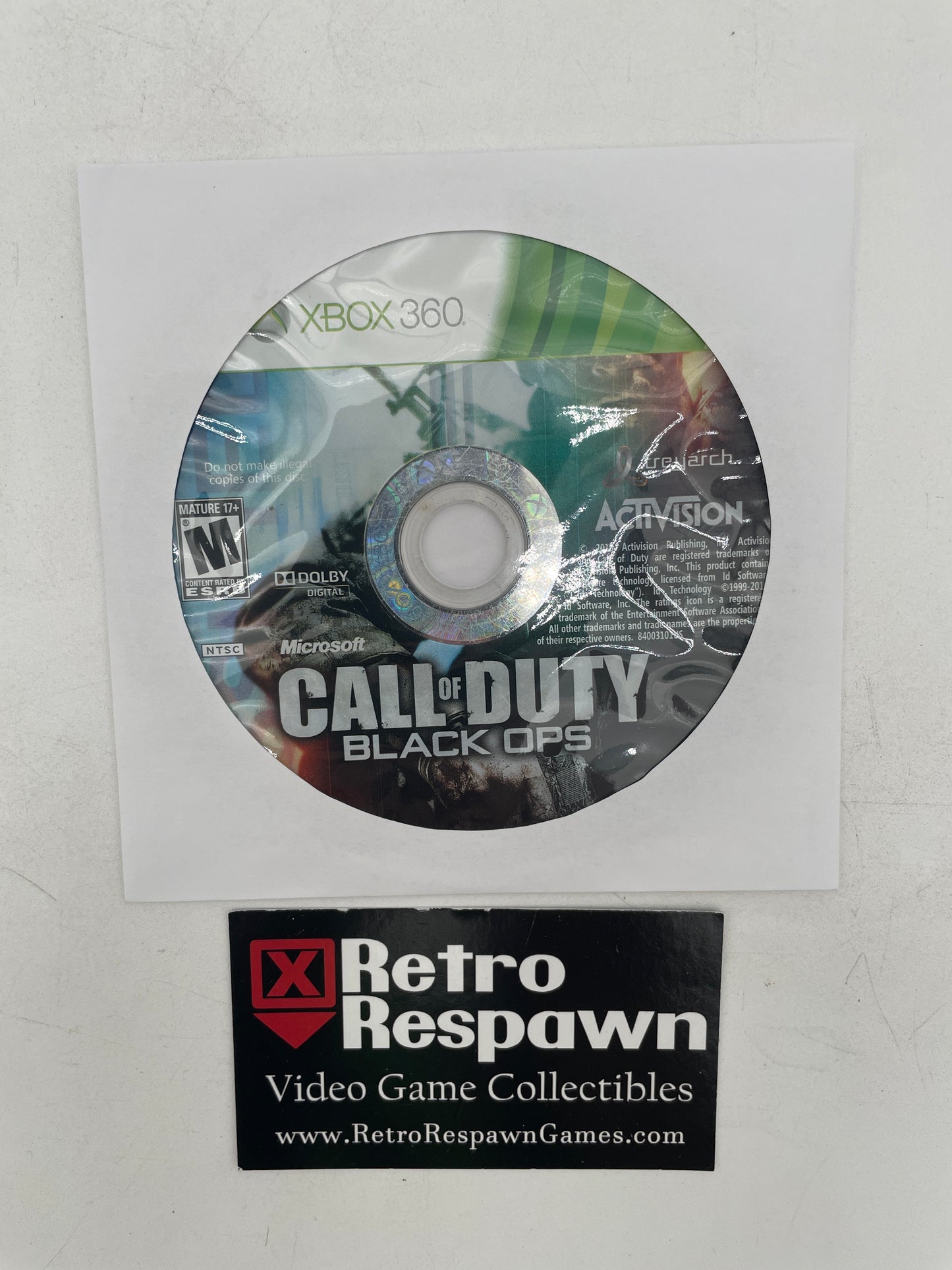 Call of Duty Black Ops - Xbox 360 (Game Only)