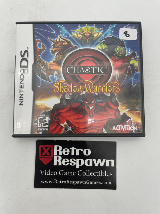 Chaotic: Shadow Warriors - Nintendo DS (Complete)