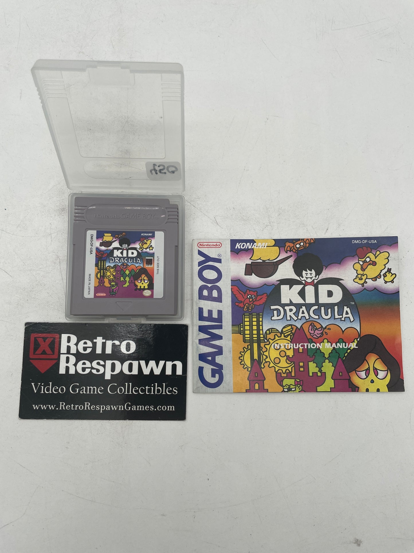 Kid Dracula - GameBoy (Game and Manual)