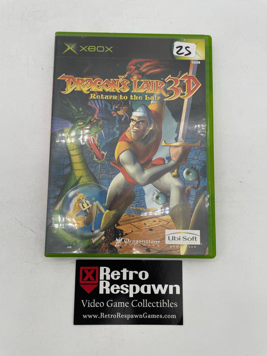 Dragon's Lair 3D - Xbox (Complete)