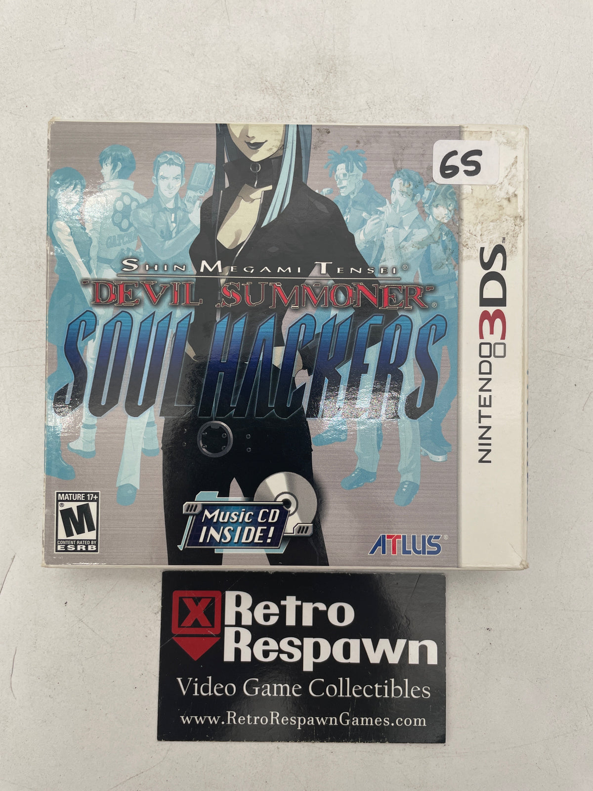 Shin Megami Tensei: Devil Summoner: Soul Hackers - Nintendo 3DS (Complete)