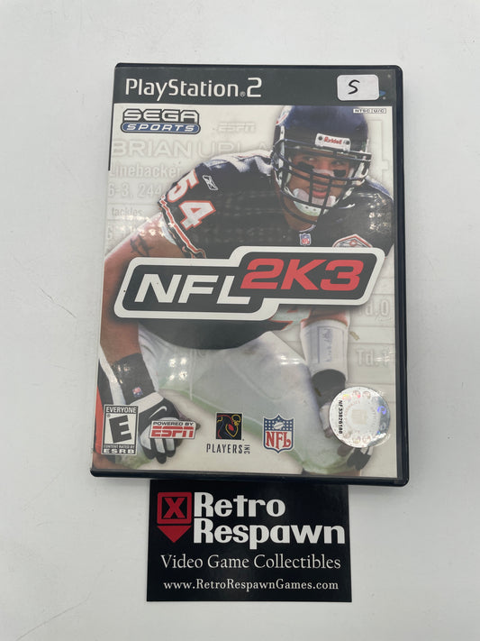 NFL 2K3 - Playstation 2 (Complete)
