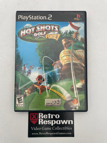 Hot Shots Golf Fore - Playstation 2 (Missing manual)