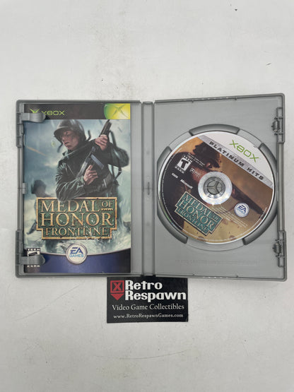 Medal of Honor Frontline [Platinum Hits] - Xbox (Complete)
