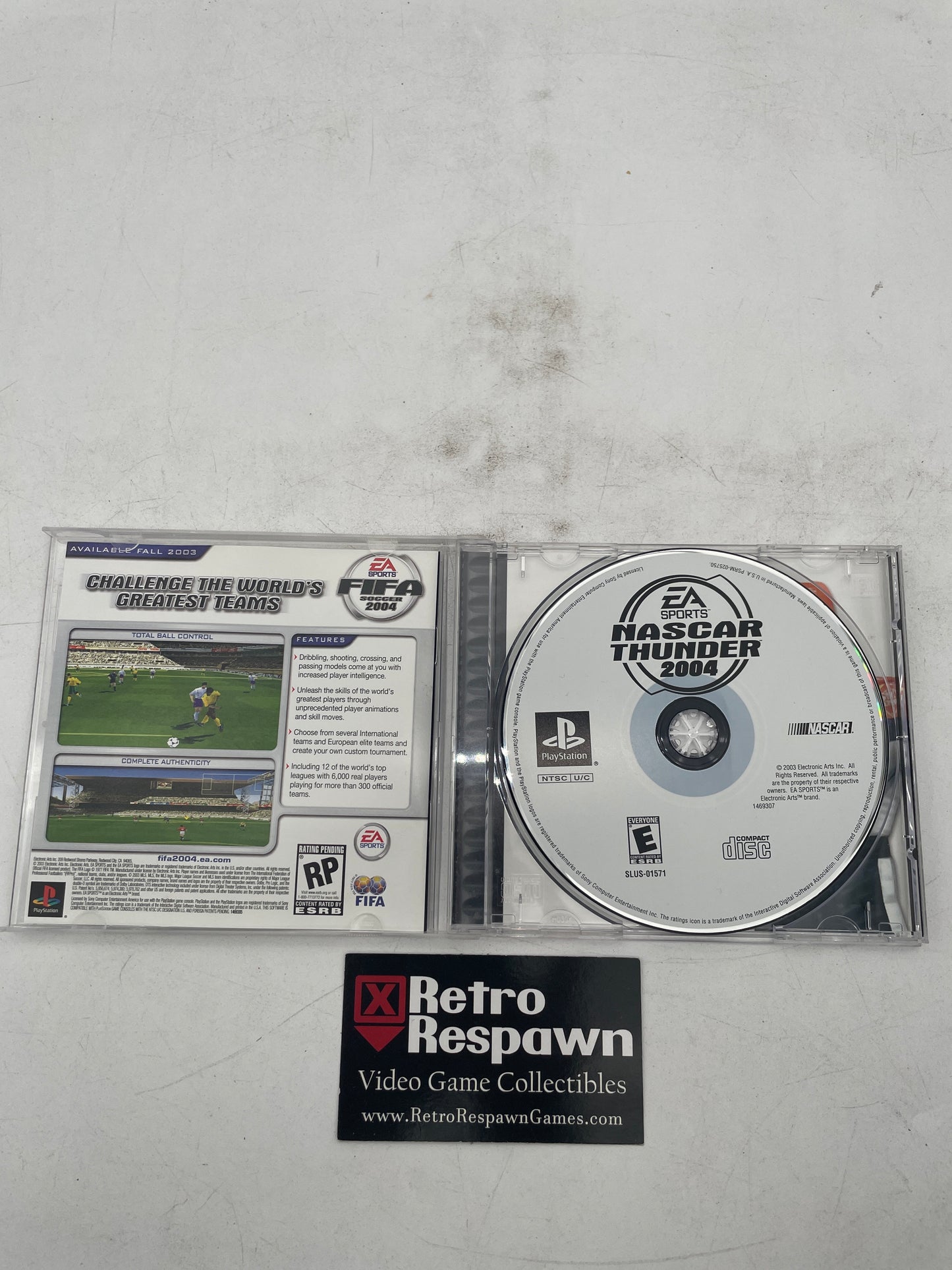 NASCAR Thunder 2004 - Playstation (Complete)