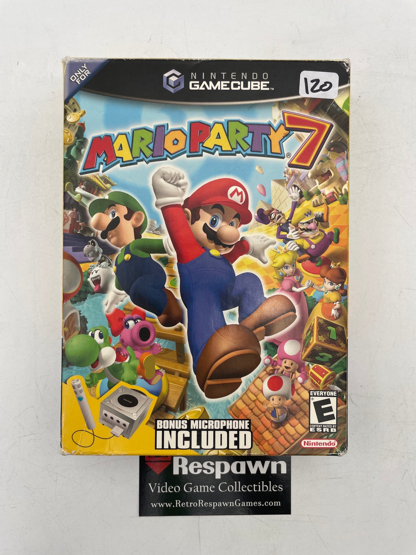 Mario Party 7 [Microphone Bundle] - Gamecube (Complete)