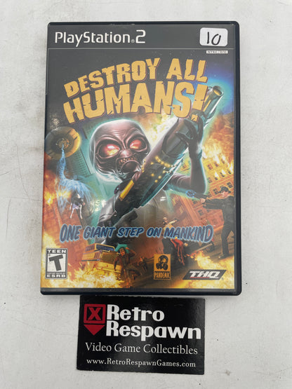 Destroy All Humans - Playstation 2 (Missing Manual)