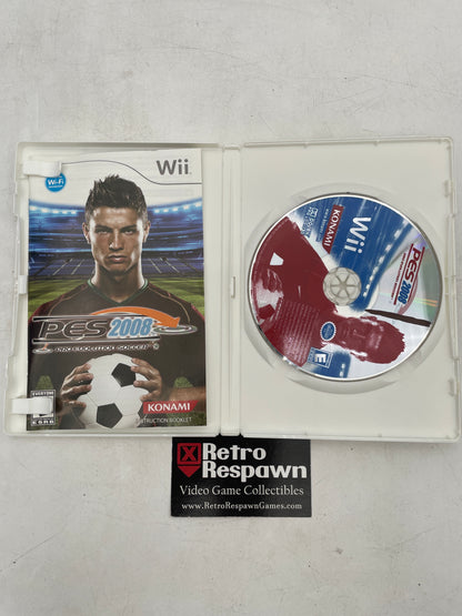 Pro Evolution Soccer 2008 - Wii (Complete)