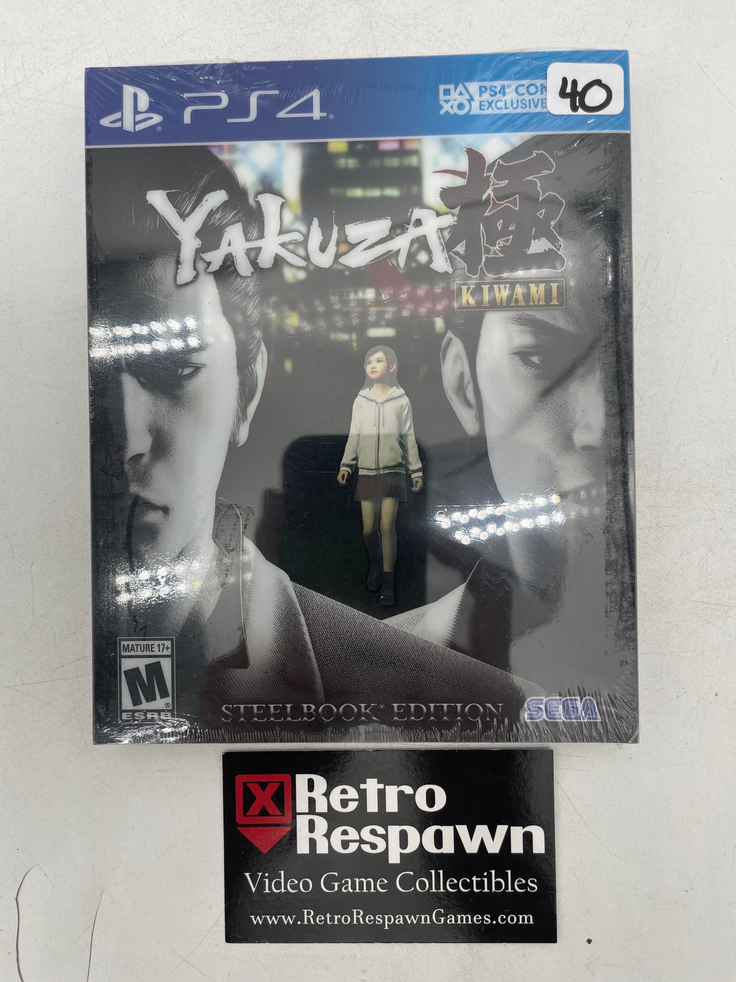 Yakuza Kiwami [Steelbook Edition] - Playstation 4 (Sealed)