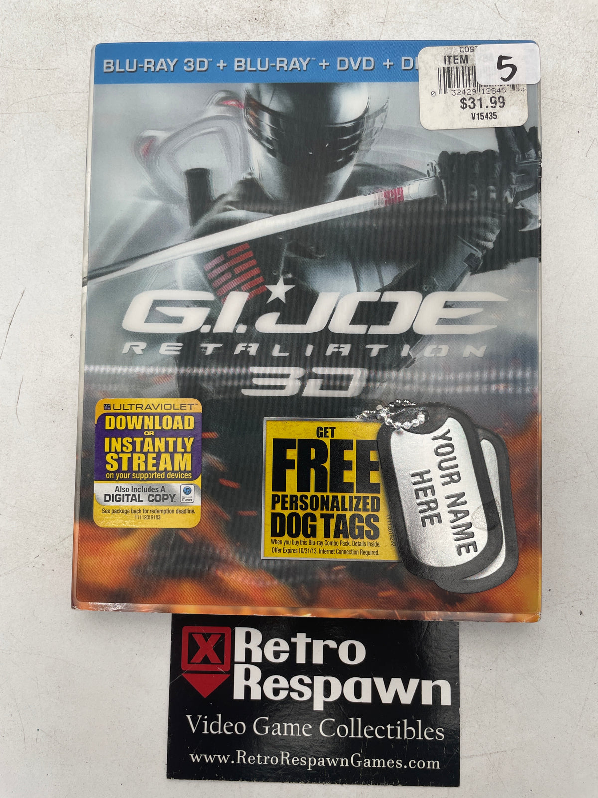 G.I.Joe Retaliation 3D - Blu-Ray (Complete)