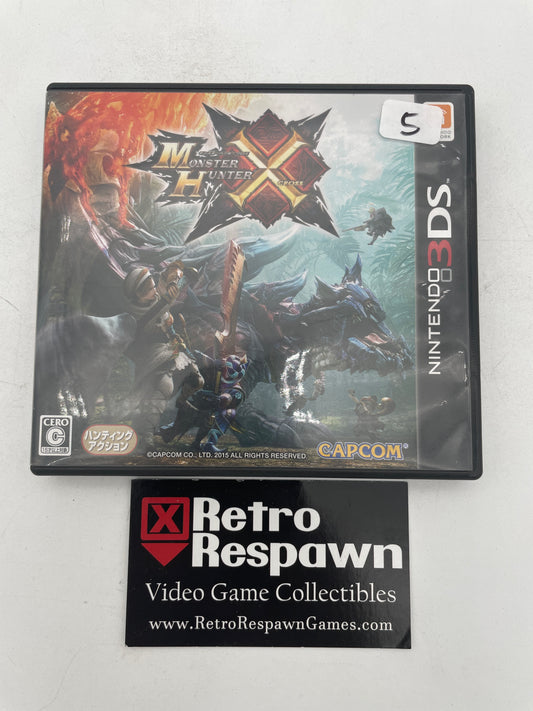 Monster Hunter X - JP Nintendo 3DS (Complete)