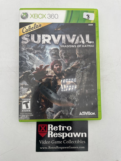 Cabela's Survival: Shadows Of Katmai - Xbox 360 (Complete)
