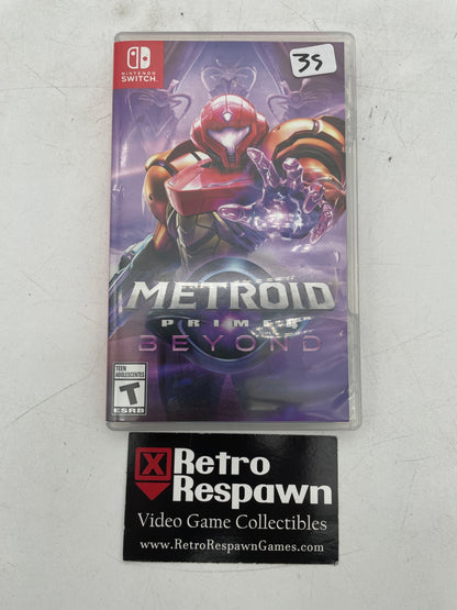 Metroid Prime 4 Beyond - Nintendo Switch (Complete)