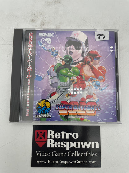 2020 Super Baseball - JP Neo Geo CD (Complete)