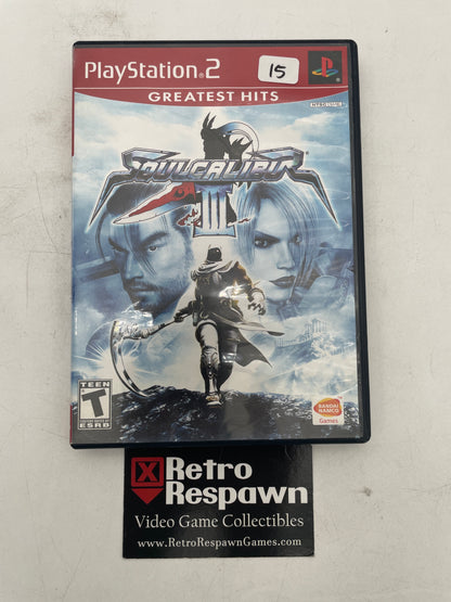 Soul Calibur III [Greatest Hits] - Playstation 2 (Complete)