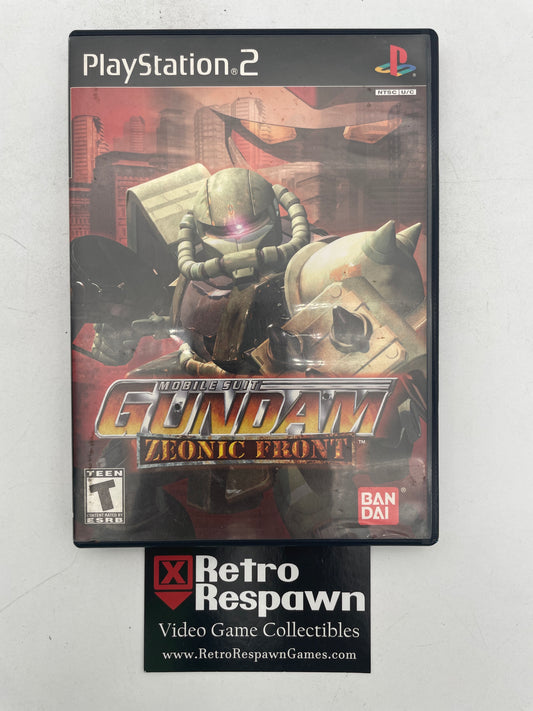 Mobile Suit Gundam Zeonic Front - Playstation 2 (Complete)