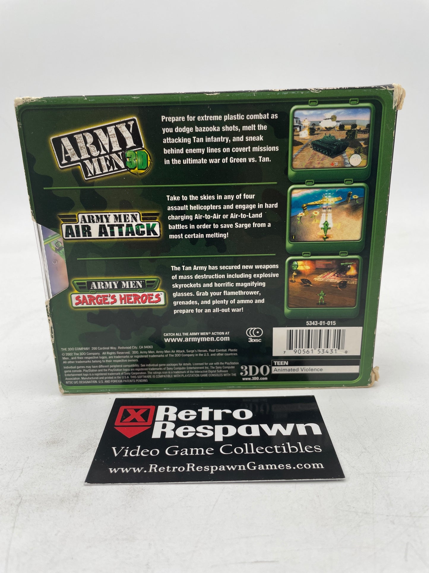 Army Men Gold - Playstation (Complete)