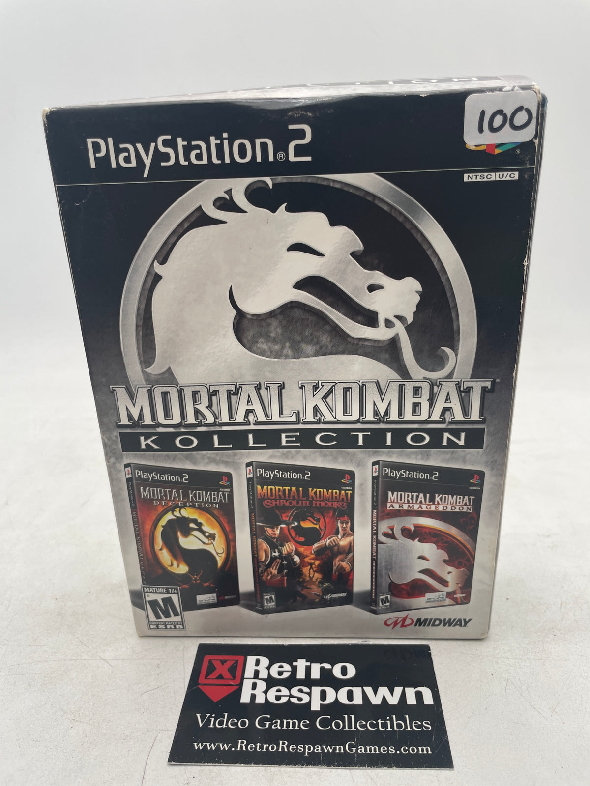 Mortal Kombat: Kollection - Playstation 2 (Complete)
