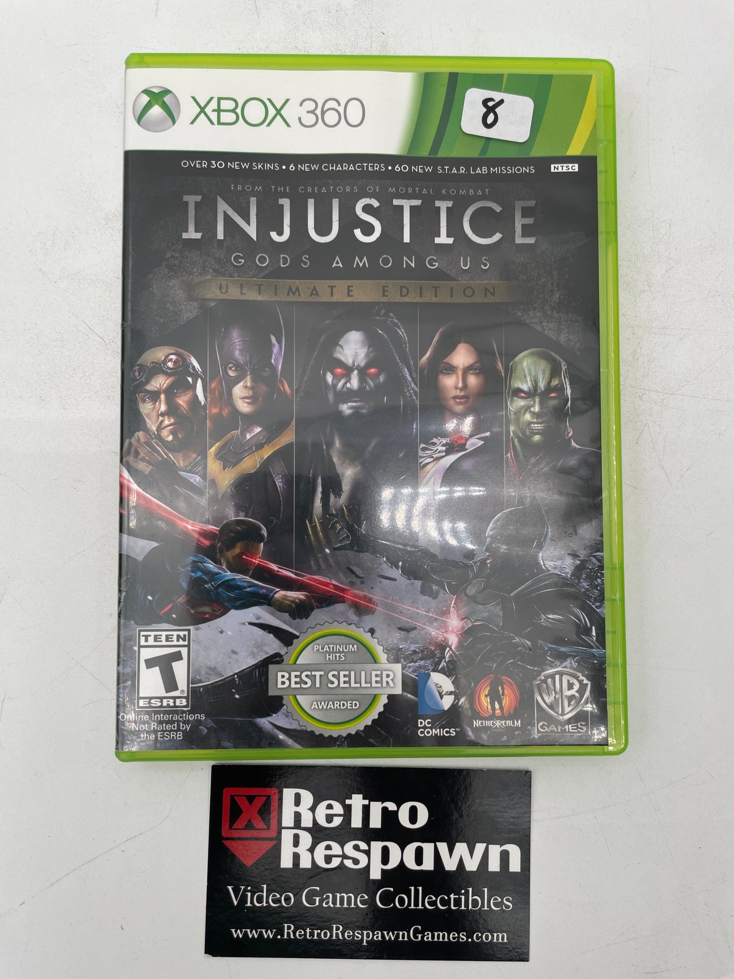 Injustice: Gods Among Us Ultimate Edition - Xbox 360 (Complete)
