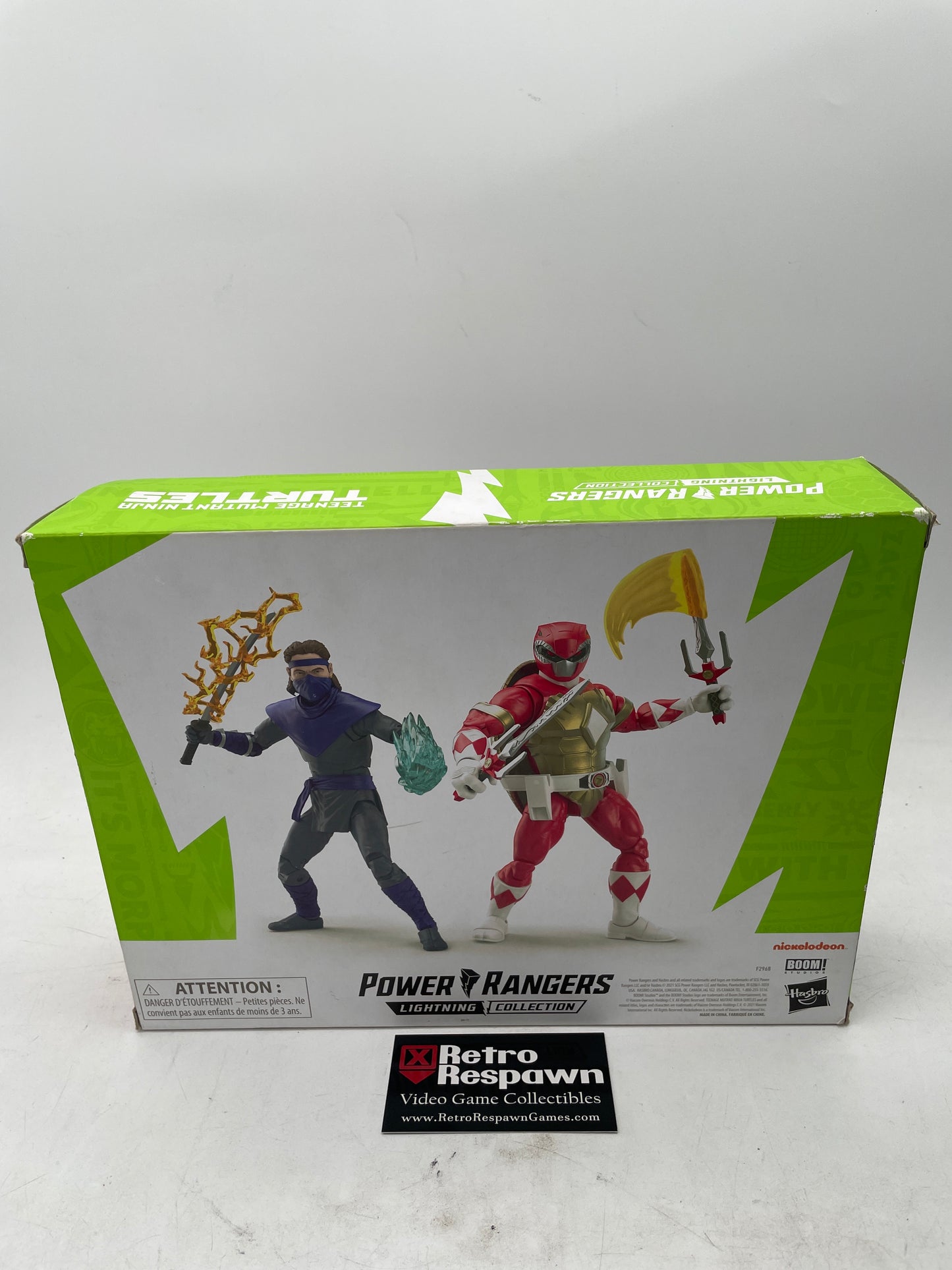 Foot Soldier Tommy/ Morphed Raphael [Power Rangers x Teenage Mutant Ninja Turtles Lightning Collection] (Complete)
