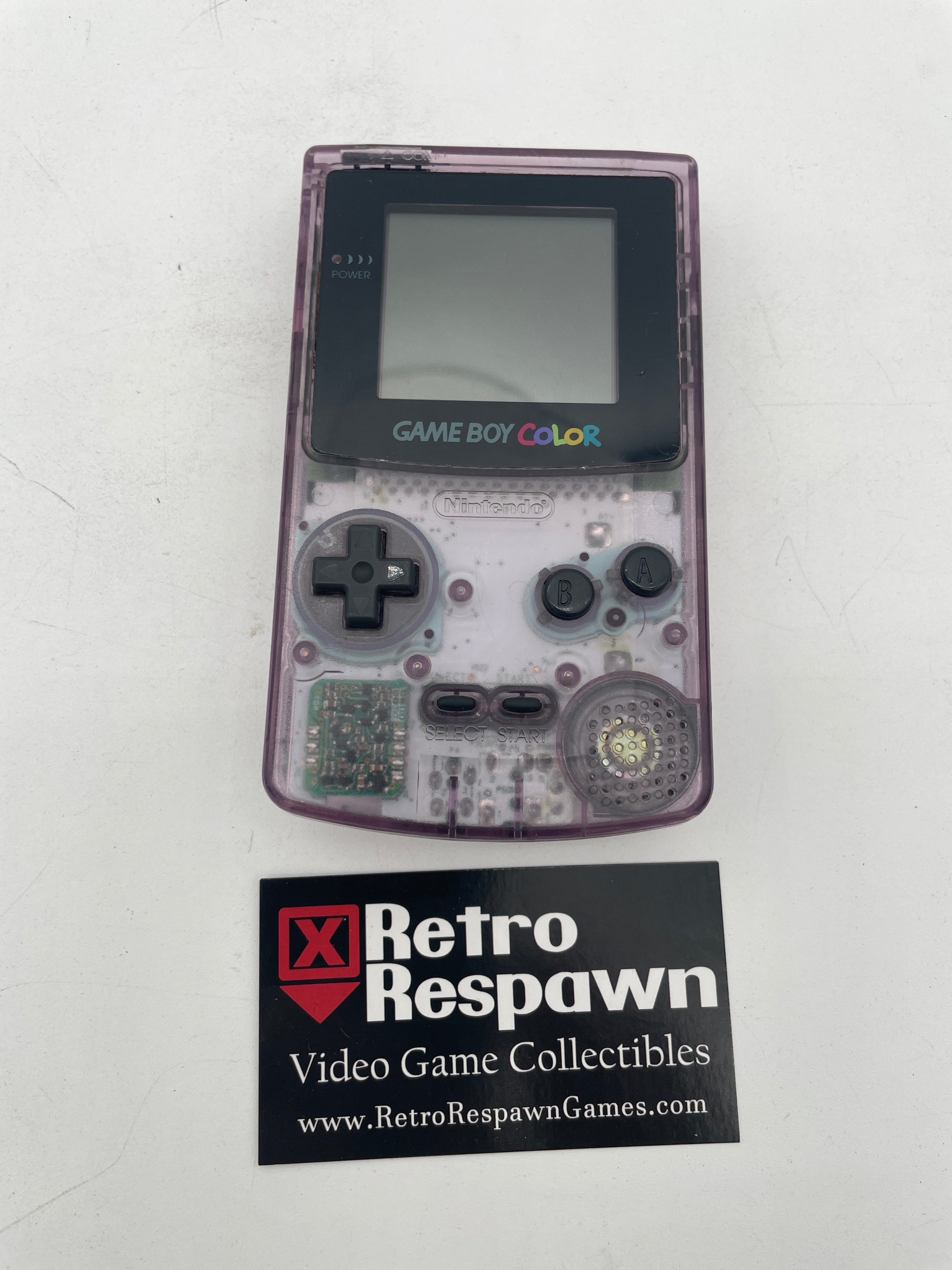 Clear purple Gameboy Color - Gameboy (Console Only) – Retro Respawn