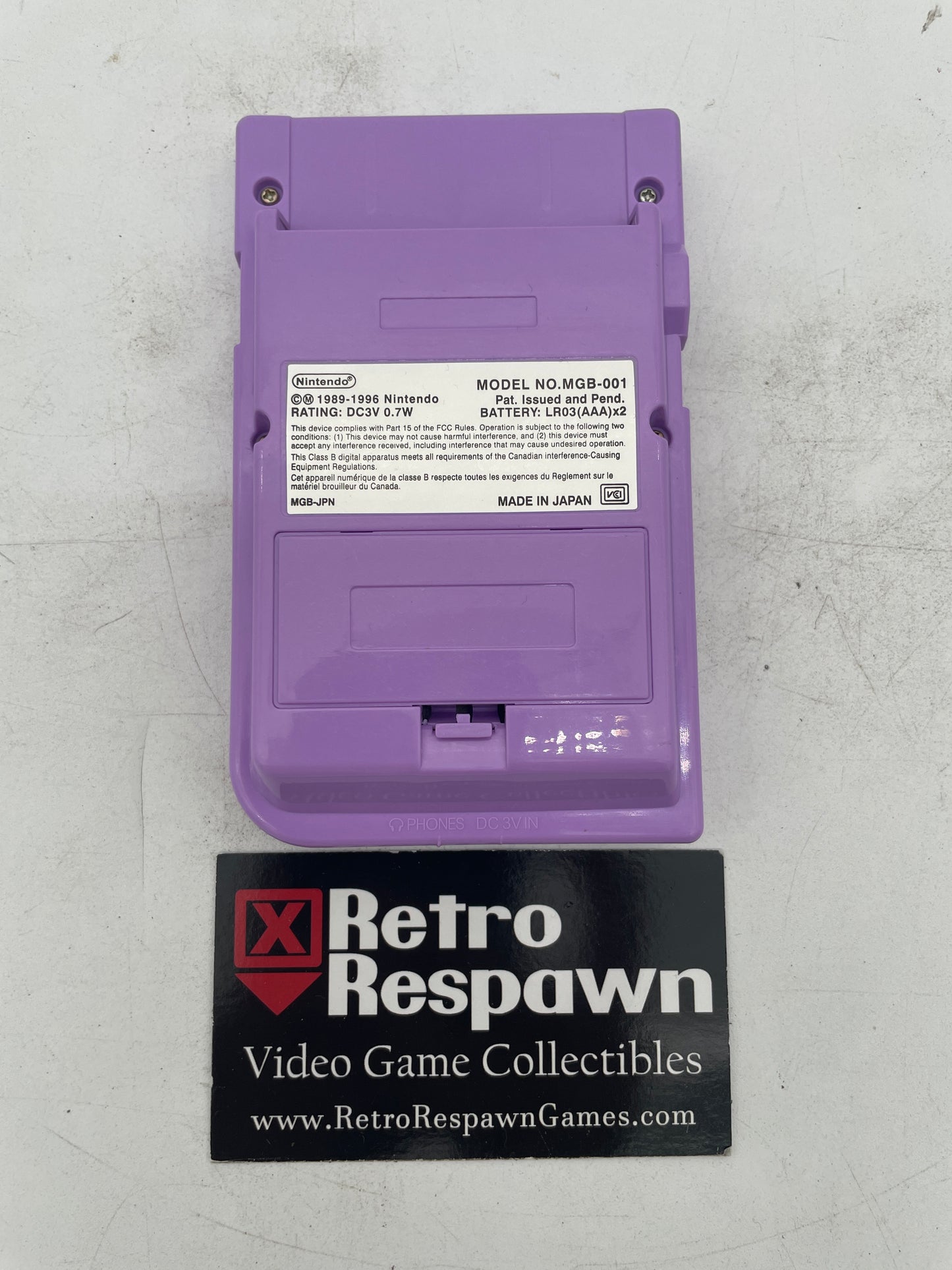 Re-shell Gameboy Pocket IPS Screen - Nintendo Gameboy Pocket (Console only)