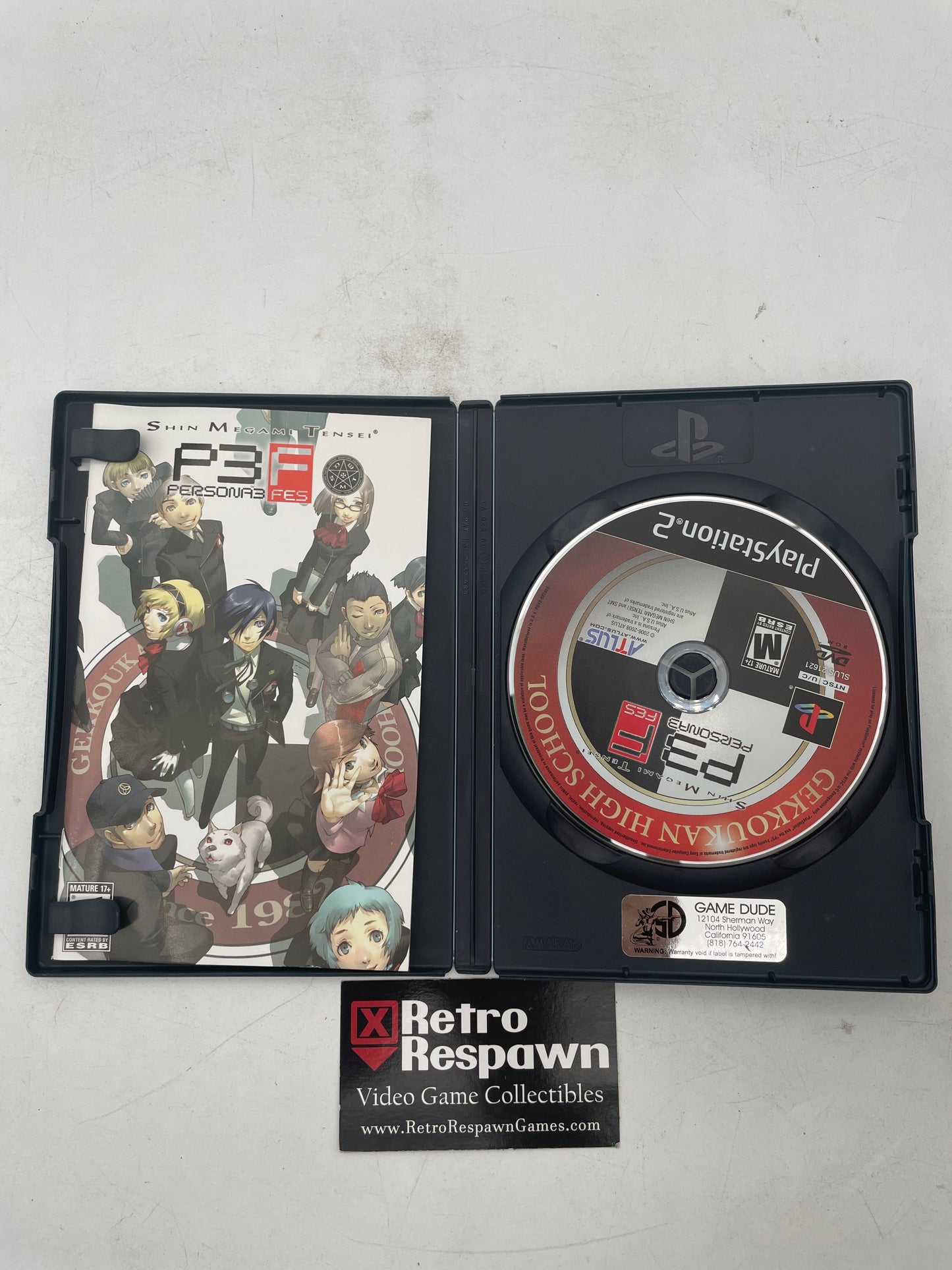 Shin Megami Tensei: Persona 3 FES - Playstation 2 (Complete)