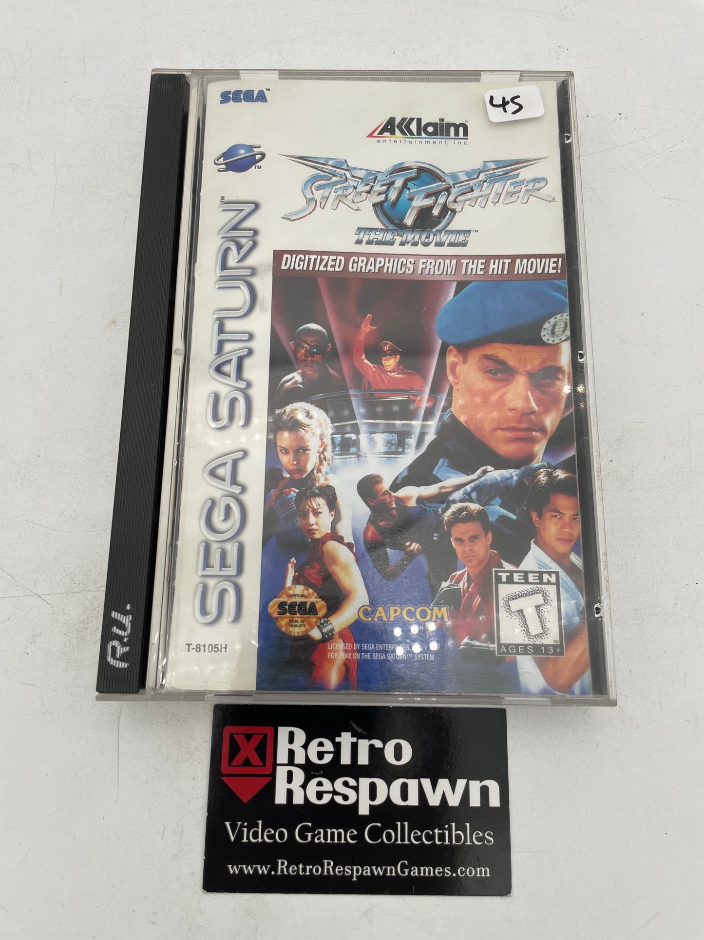 Street Fighter The Movie - Sega Saturn (Complete)