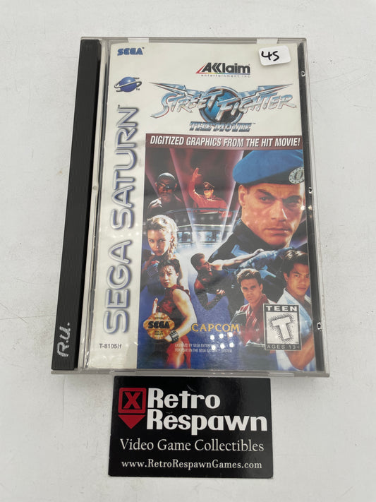 Street Fighter The Movie - Sega Saturn (Complete)