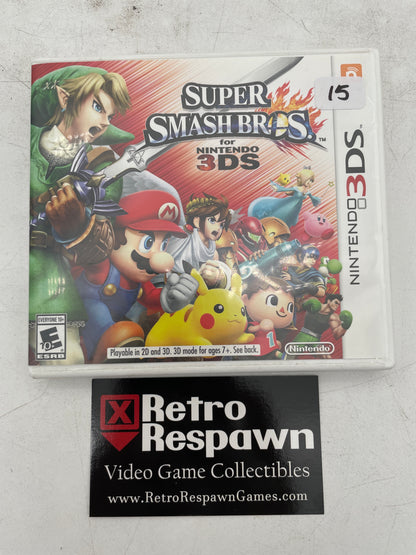 Super Smash Bros for Nintendo 3DS - Nintendo 3DS (Complete)