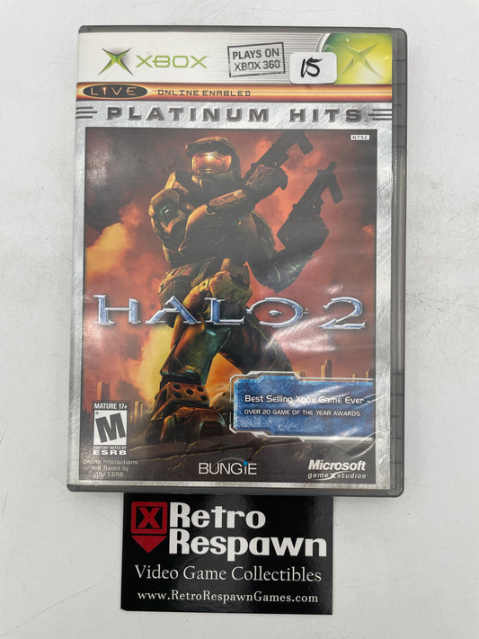 Halo 2 [Platinum Hits] - Xbox (Complete)