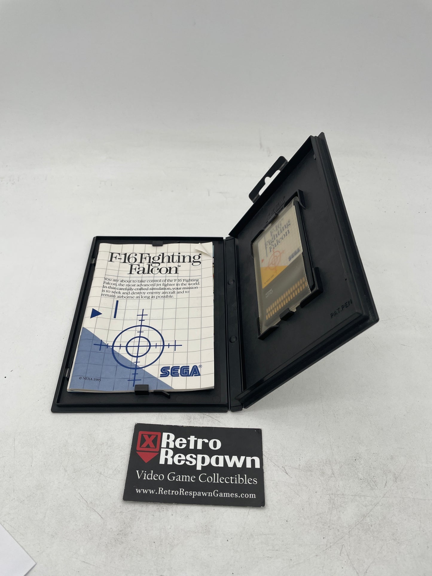 F-16 Fighting Falcon - Sega Master System (Complete)