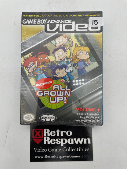 GBA Video All Grown Up Volume 1 - GameBoy Advance (Sealed)