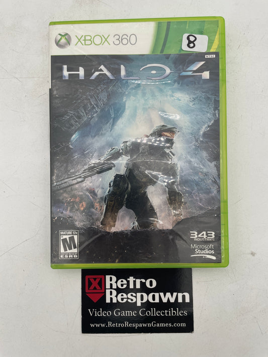 Halo 4- Xbox 360 (Complete)