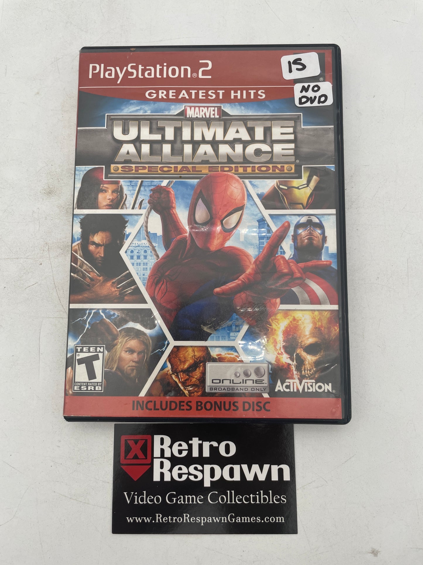 Marvel Ultimate Alliance [Special Edition] - Playstation 2 (No DVD)
